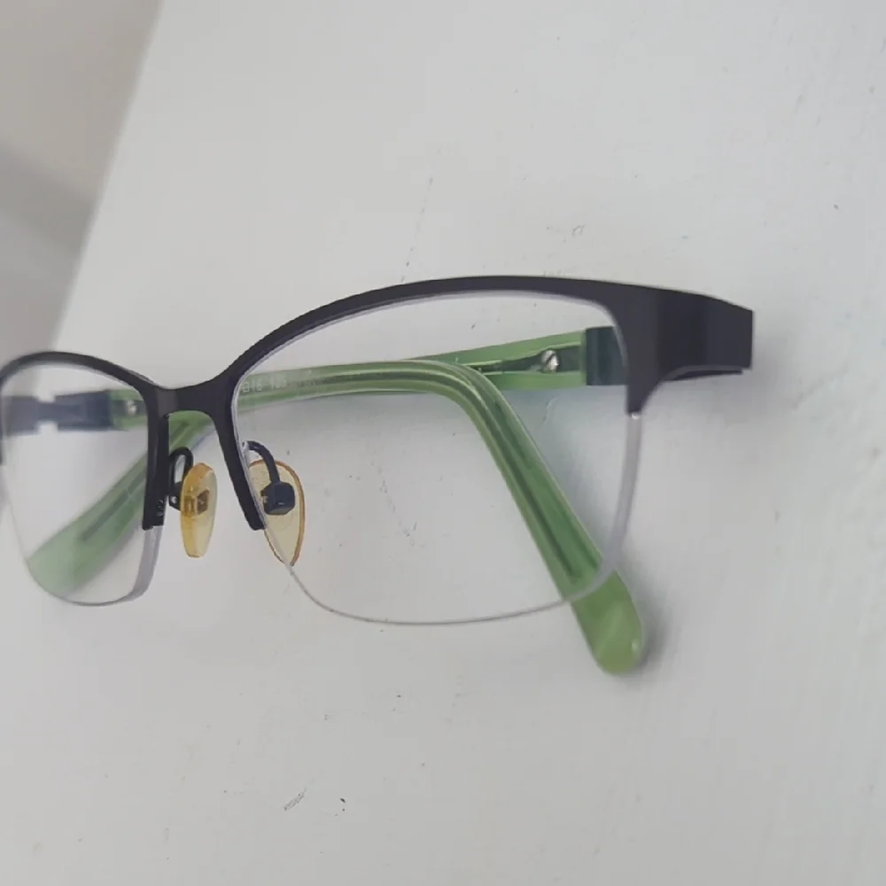 Black and Green Eyeglasses